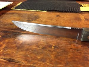 Tanto Knife 6 inch Blade - Chapple Cutler Custom Knife